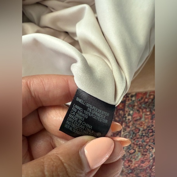 Tahari Arthur S. Levine Colorblock Sheath Dress Black Pink White Sz 8 - Picture 5 of 6